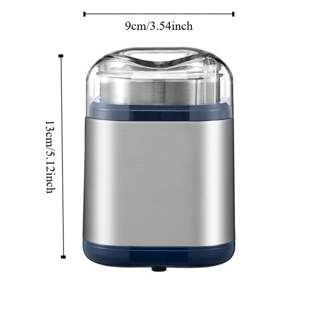 304 Stainless Steel Electric Coffee Grinder Press Type Grain Grinding Machine Bean