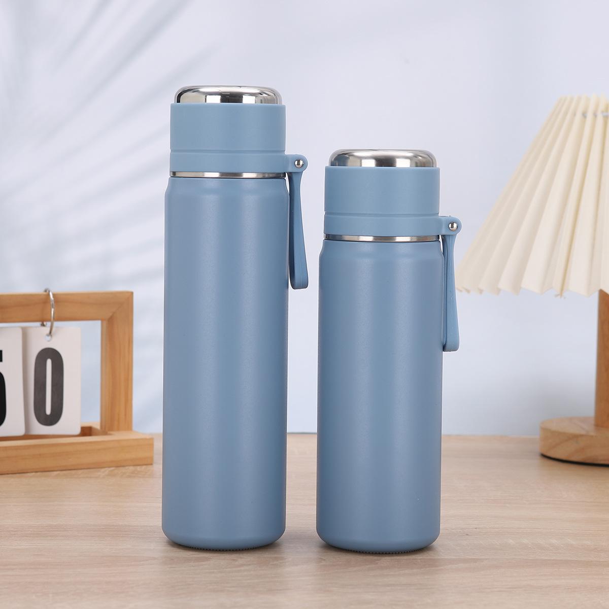 

Simple Stainless Vacuum Mug with Hot Tea Glass Portable Rope Sports Kettle Stylish Handy Water Cup Mug Durable Durable 500ml