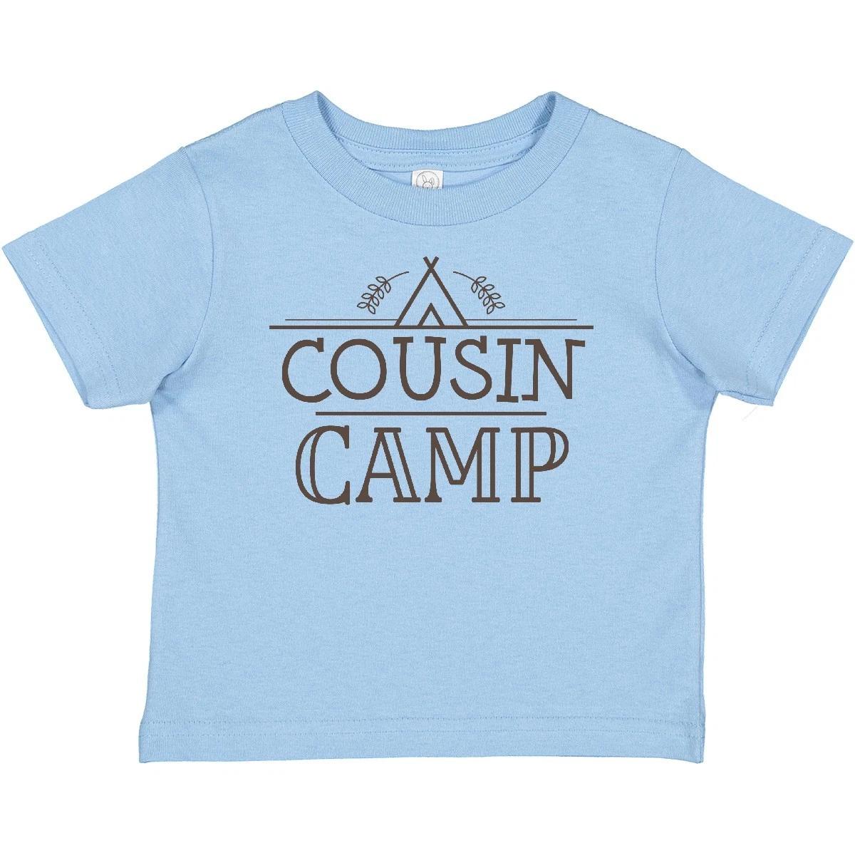 Inktastic Cousin Camp Family Reunion Baby T-Shirt Tent Summer Clothes Clothing 110