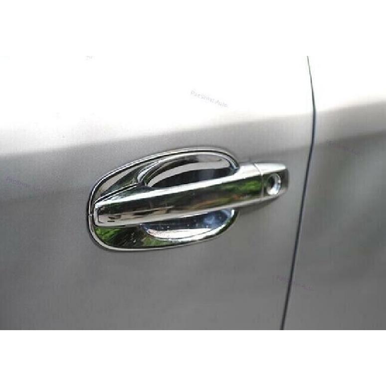 8pc ABS Chrome exterior side door handle cover trim For Subaru outback 2015-2019