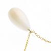 [SANSUI] White Coral Pendant Drop - Women's - Undyed