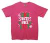 Number 1 On Santa's Nice List Christmas Printed T-Shirt