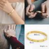 Gold Stud Plated Bangle Created With Zircondia Crystals Women Decoration Jewelry