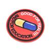 Japanese Akira Kaneda Good For Health, Bad For Education Iron On Patch