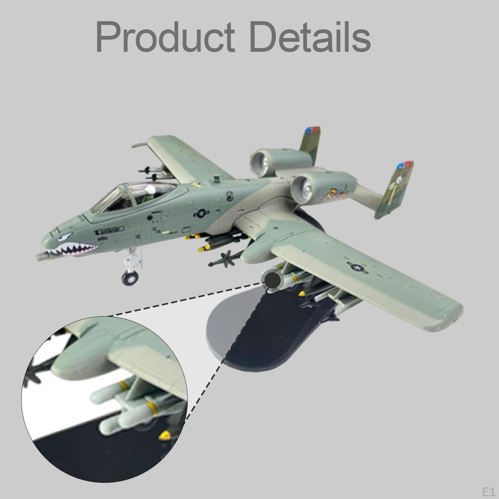 Airplane Model Desktop Ornament 1:100 Collection Gifts for Space Lover Sturdy Aircraft