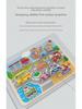 Children's Educational Wooden Jigsaw Puzzle Board for Number and Letter Shape Recognition