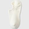 Women's Non-Slip Cotton Boat Socks - Breathable, Sweat-Absorbing, Low-Cut, Invisible, Solid Colors