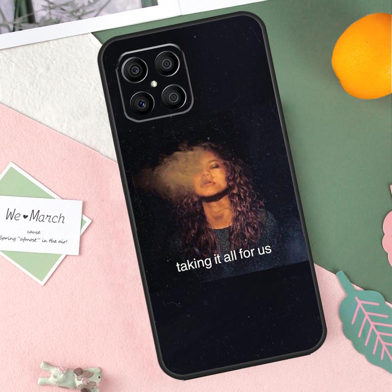 American TV Euphoria Zendaya Rue Case For Honor X8b X9b X9c X9a X8a X8 X9 50 70 90 Lite Honor 200 Lite Magic 7 5 6 Pro Cover