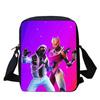 Cute Fortnite Cartoon Shoulder Crossbody Bag, Unisex Kids Aged 6-14 Portable Printed Small Bag for Daily School Travel Use
