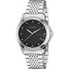 YA126408 G-Timeless Black Dial Unisex Watch