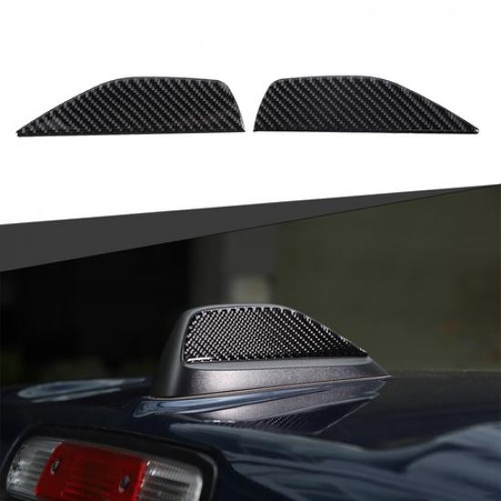 Carbon Fiber Antenna Base Cover Trim Sticker Decal For Dodge Ram 1500 2018-