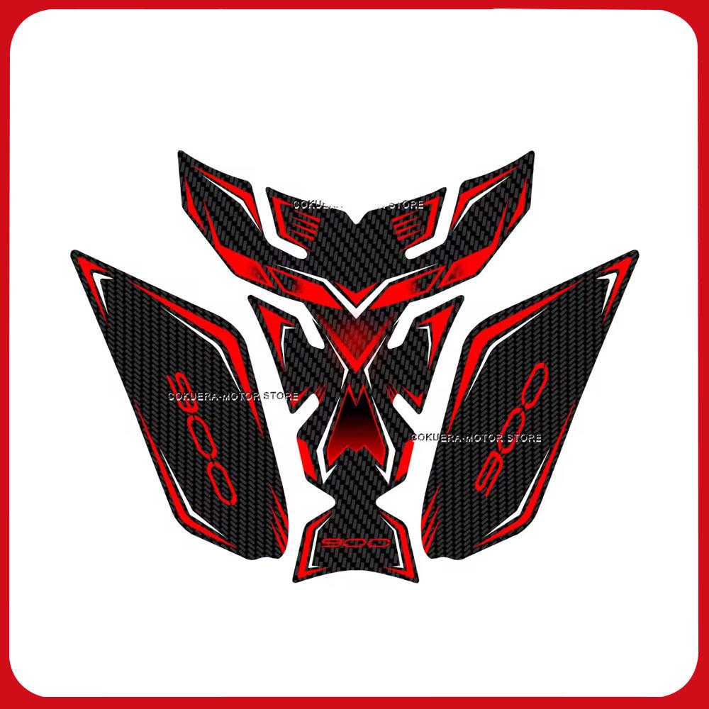 Kawasaki Z900 Sada 3D ochranných samolepek na nádrž