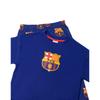 FC Barcelona Boys Crest Short-Sleeved Long Pyjama Set