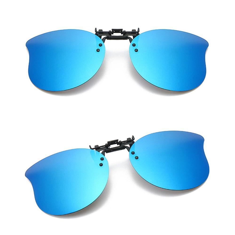 Polarized Clip On Sunglasses Over Prescription Glasses  Perfect for Outdoor & Driving