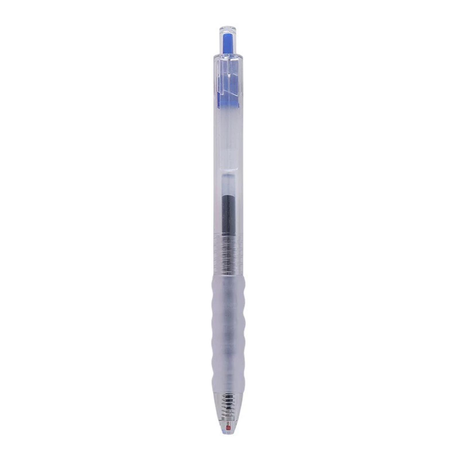 20pcs Retractable Gel Ink Pens,Premium Quick-Drying Ink Comfortable Grip Wrinting Pen,0.5 Mm Replaceable Refills School Supplies 20pcs