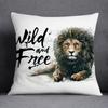 African Animal Beasts Home Decoration Pillowcase Square Pillowcase Home Office Decoration Cus On Cover