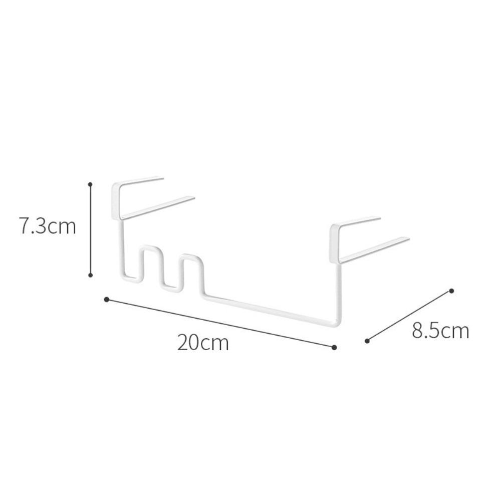 Space Saving Bathroom Storage Shelf Wall Mounted Under-sink Hanging Shelf Bathroom Use 20cm