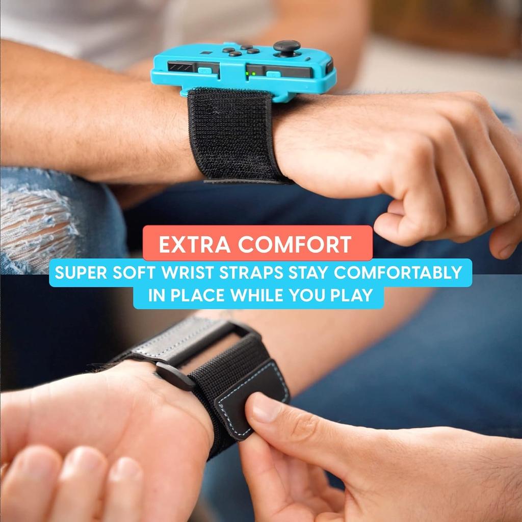 Wrist Strap for NS Switch Armband for Switch Dance Wristband for NS Switch Handle for NS Switch 2PCS Dance Wrist Strap Wristband Armband Small Handle