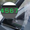 1PC Parking Number Plate Ornaments Car Moving Number Plate Creative Luminous Parking Phone Number Plate Automotive Supplies