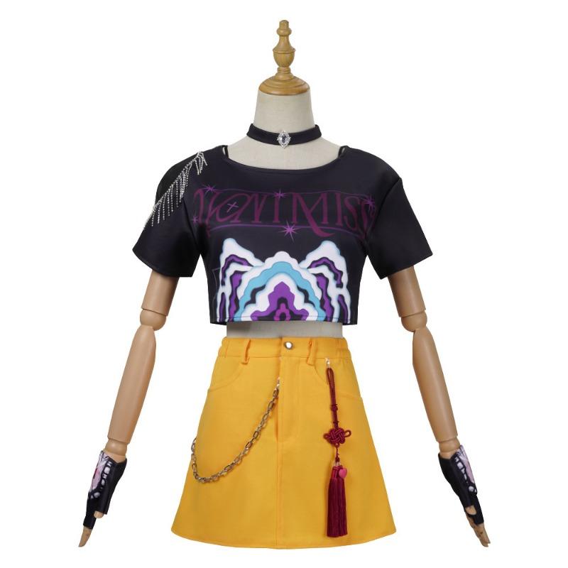 Witch Hunter Star Rumi Mirazoe Girl Troupe Anime Character Stage Costume