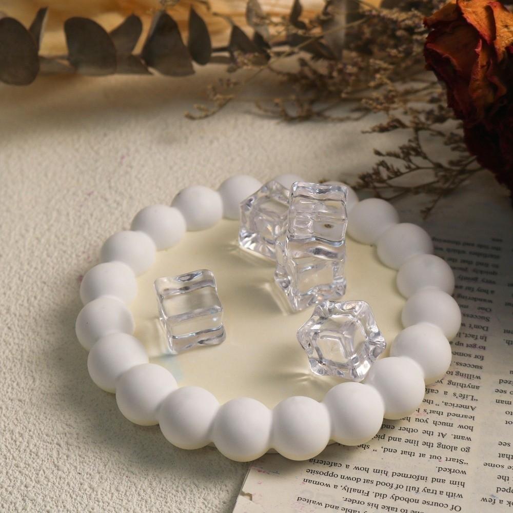 Translucent Coaster Silicone Mold DIY Gift Casting Mold Resin Drip Cup Mold Jewelry Display