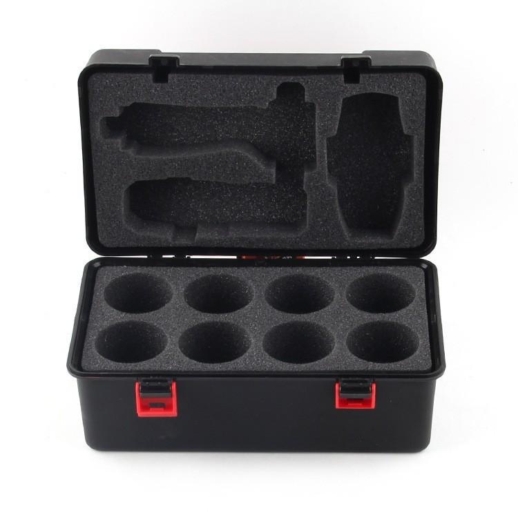 Portable Storage Box For Burst Gyro And Launcher Receiving Box With Foam Toys Storage Case Gift For Kids