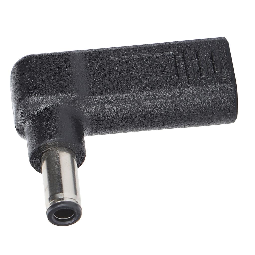 TypeC To DC Adapter Female To Male Plug 6.0x0.6mm Right Angle PD Connector Charging Device
