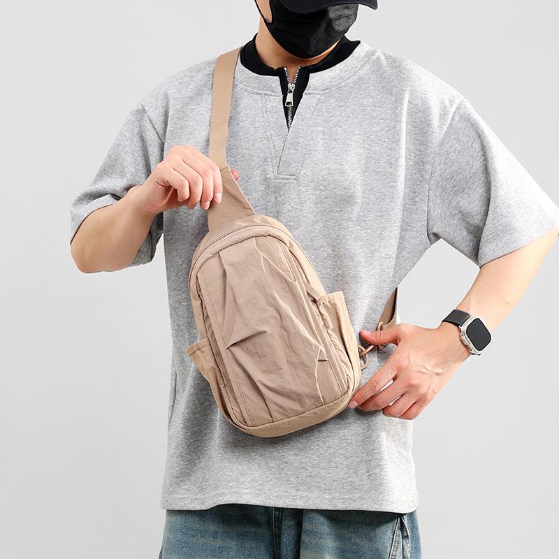 Geantă de Umăr Multifuncțională Unisex pentru Exterior, Purtată pe Diagonală, pe Piept