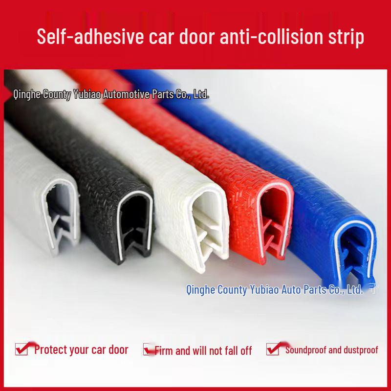 Universal Car Door Anti-Collision & Scratch Protection Rubber Strip