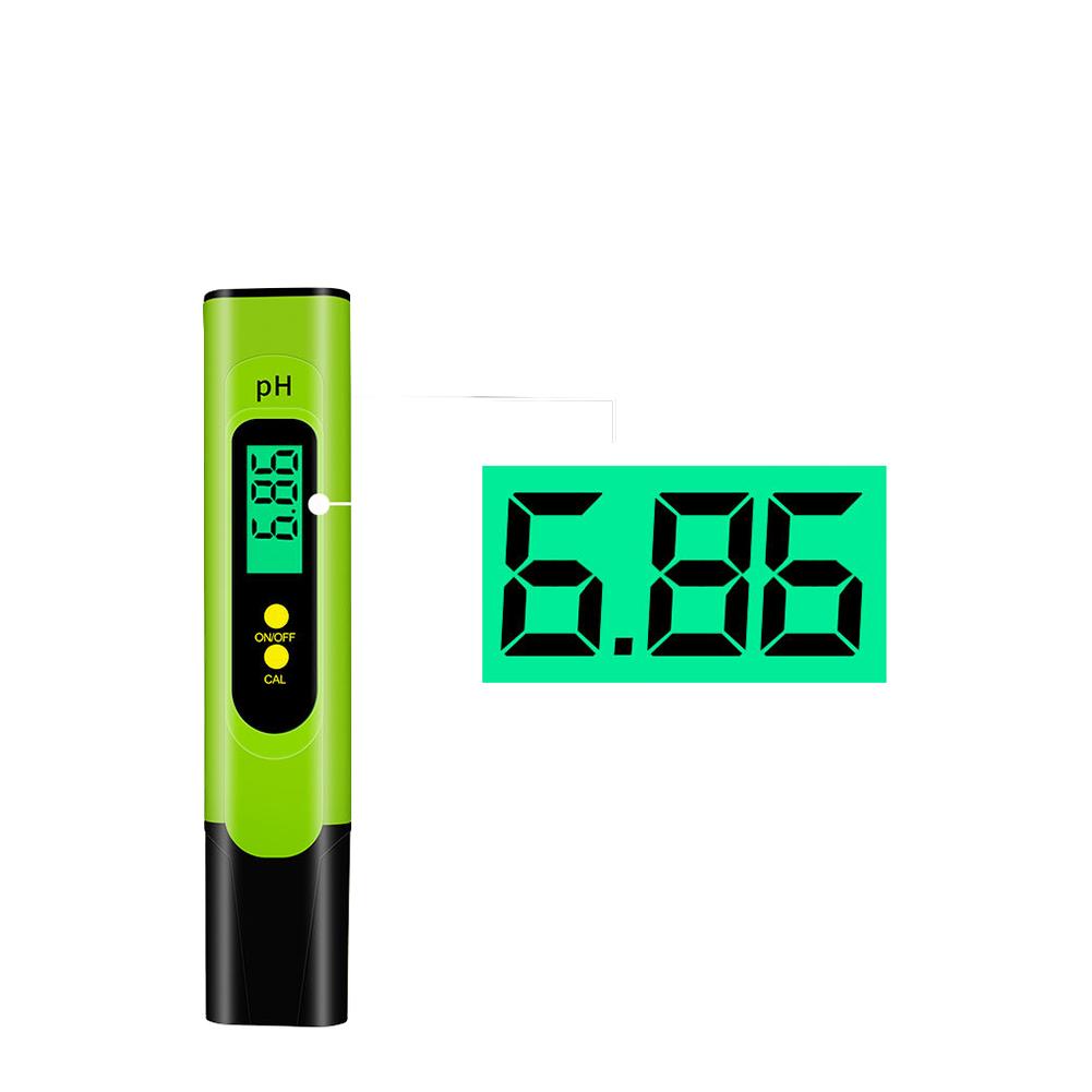Backlit Ph Pen  Tester High-precision Portable Ph Meter Testing Instrument For Aquarium Fish Tanks