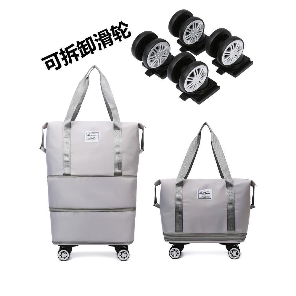 Large-Capacity Wheeled Waterproof Travel Bag for Short Trips