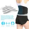Lumbar Waist Belt, Lower Back Support Belt with Breathable Mesh Panels