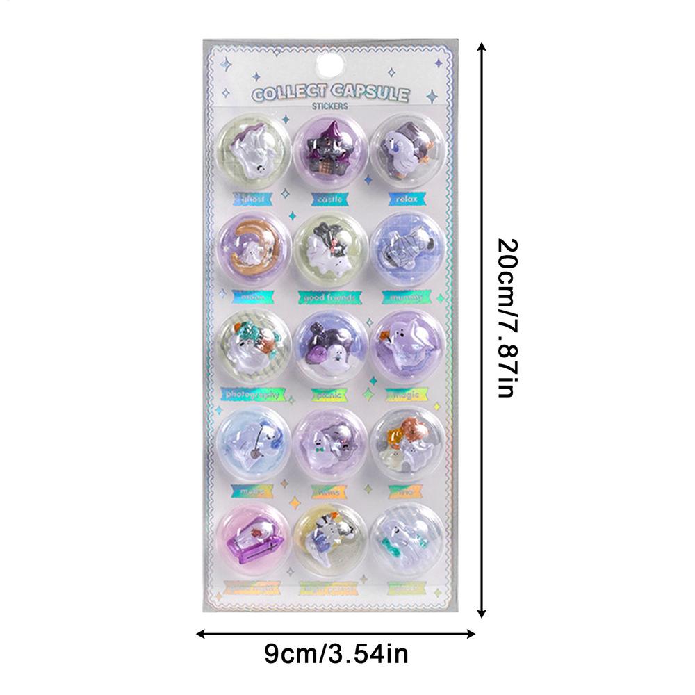 

DIY 3D Stickers Decorative Computer Decals Decorative Laptop Stickers cute relief Glitter Candy For Scrapbooking Phone Decor