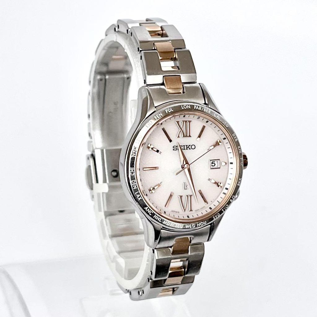 [USED] Seiko Rukia Women's Watch, Working, Radio-Controlled Solar, s2101