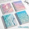 Detachable Transparent Leather Binder with 5 Notebooks for High School Students - 2026 Edition