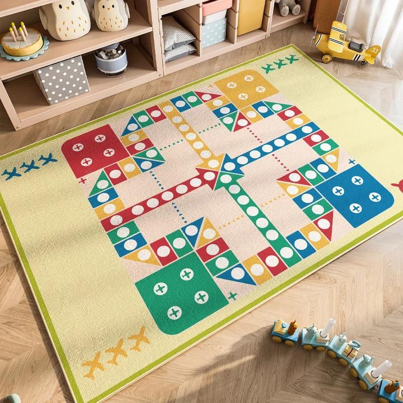 3D Soccer Football Field Carpet Rug for Bedroom Living Room Home Sofa Decoration,Children Play Game Large Decor Floor Mat Gift