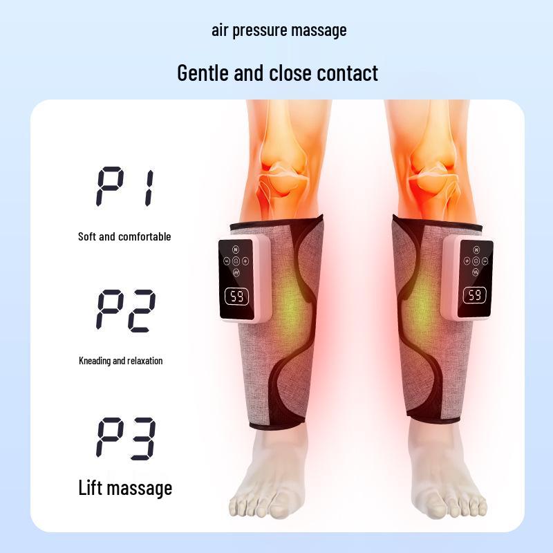 Beauty Leg Massager: Fully Automatic Foot and Leg Kneading with Heat Therapy
