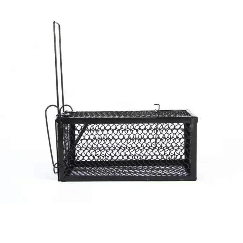 

Heavy Duty Metal Automatic Mouse Trap Reusable Safe Sturdy Rodent Control for Indoor Outdoor Use