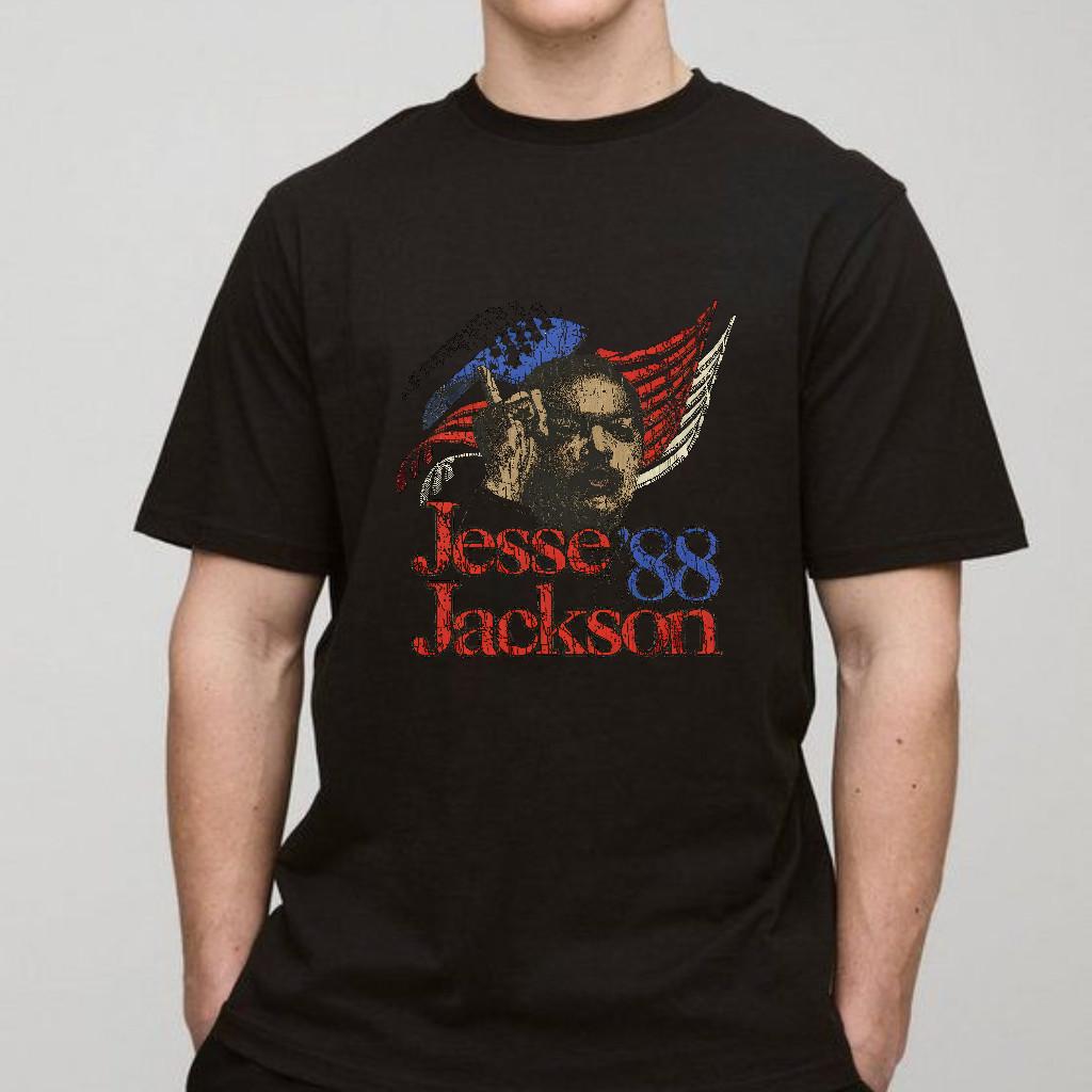 Vintage Jesse Jackson 1988 President Campaign TShirt Mens Sizes