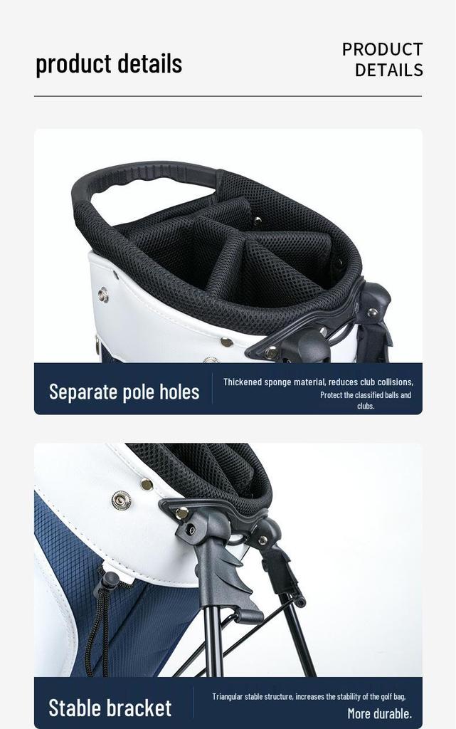 2026 Large Capacity Unisex Golf Stand Bag
