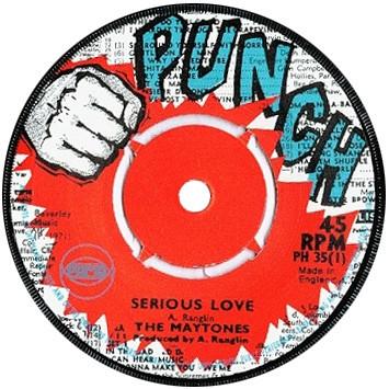 

7inch Record MAYTONES KEELING BECKFORD Serious Love Musical Combination PH35 Punch 1970 UK Reggae Ska Dub Used