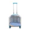 Transparent Cat Stroller 4 Wheels Sturdy Cheap Transport Stroller Cat Puppy Carrier Trolley Case Luxury Pets Supplies Outdoor