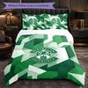 Biancheria da Letto a Tema Hibernian FC Set 3 Pezzi Copripiumino Biancheria da Letto Decorativa Per Stanza Adolescenti Decorazione Casa