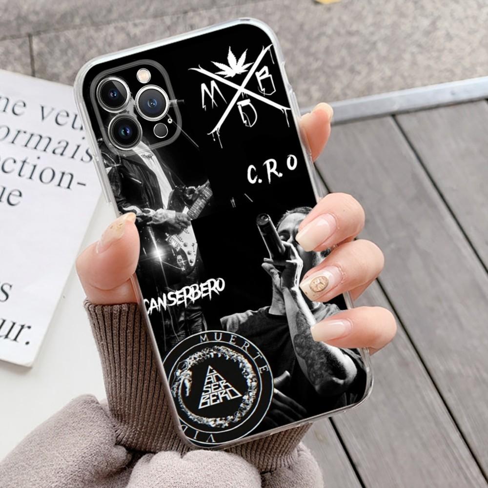 Singer Canserbero Phone Case Silicone Soft for iphone 15 14 13 12 11 Pro Mini XS MAX 8 7 6 Plus X XS XR Cover