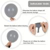 87Pcs,Gray Latex Balloon Set, Wedding,Birthday,Anniversary, Graduation, Festival, Celebration, Indoor, Party Decoration Supplies