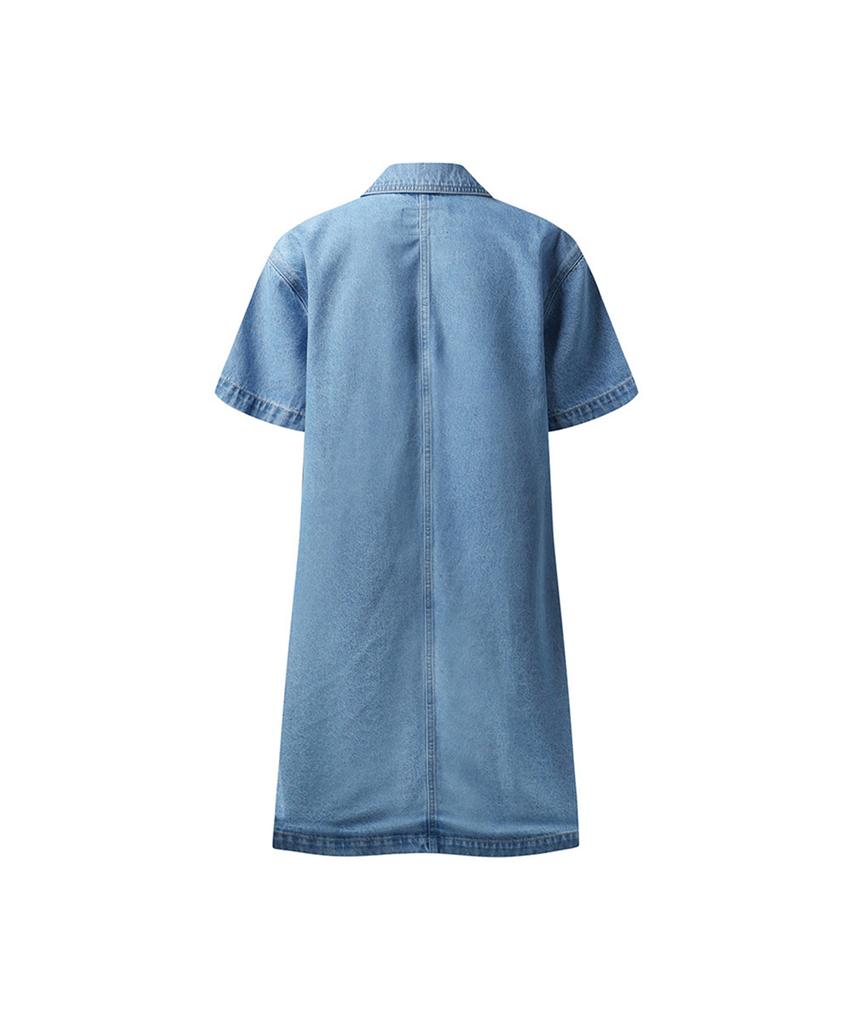 ERER Denim Dress Sky Blue