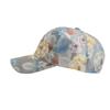 Baseballkappe mit Blumendruck für Damen, Blumen-Snapback-Sommerhüte, lässige verstellbare Kappen