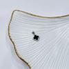 Silver Pendant with Onyx, Cubic Zirconia (60002103)