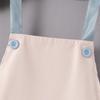 Kitchen Household Apron Anti-Fouling Hand-Wipeable Apron Stain-Resistant High-Looking Dining Apron Oil-Proof