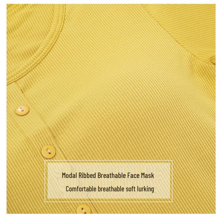 Ribbed Cropped Bodycon T-Shirt with Built-in Bra Pads and Fixed Short Sleeves